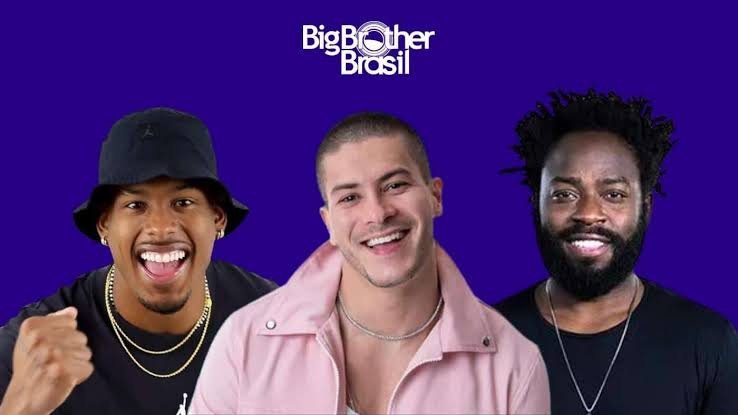 Douglas Silva, Arthur Aguiar e Paulo André - Finalistas do BBB 22