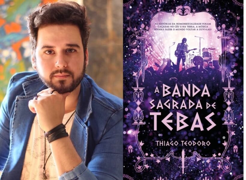 Livro de mitologia LGBTQIA: A Banda Sagrada de Tebas", Thiago Teodoro