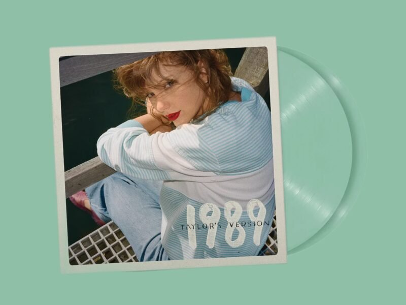 Taylor Swift anuncia edição vinil “1989 (Versão de Taylor)” em verde aquamarine