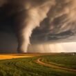 Tornado arranca prédio do solo como se fosse papel em Nebraska