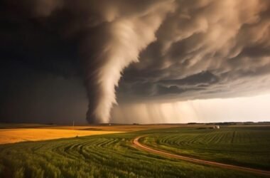 Tornado arranca prédio do solo como se fosse papel em Nebraska