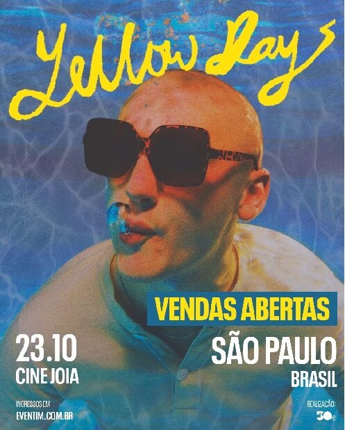 Yellow Days confirma show inédito em São Paulo; veja data e ingressos
